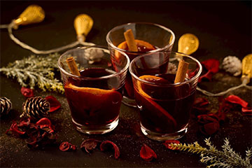 オレンジ香るホットグリューワイン