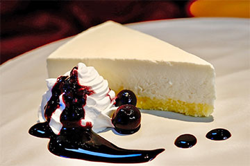 ブルーベリーチーズケーキ