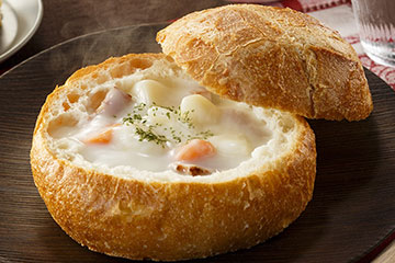 クリームシチューのポットパン