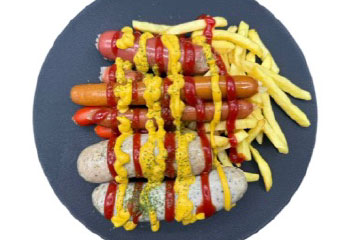 ドイツソーセージ10点盛り