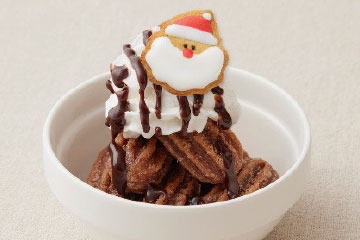 サンタさんのパクっとチュロス