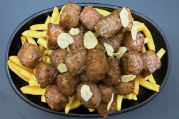 ガリックサイコロステーキ