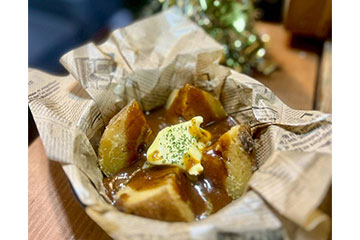  じゃがバター～ドイツ風カレーソース