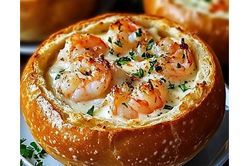 シュリンプシチューブレッド