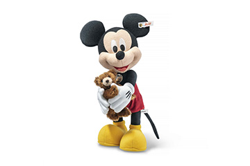 ディズニー100周年記念作品 ミッキーマウスとテディベア