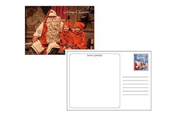 サンタクロース クリスマスカード