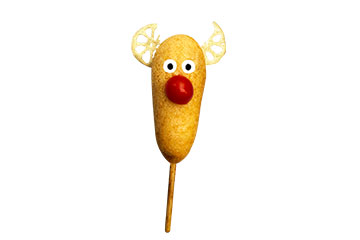 赤ハナトナカイドッグ