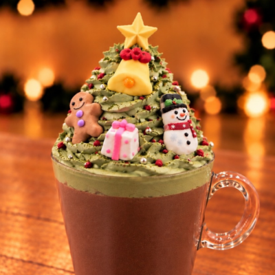 クリスマスツリーホットショコラ