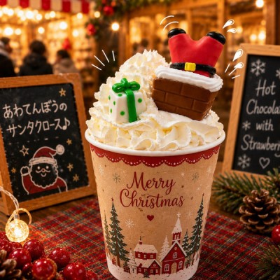 あわてんぼうのサンタクロースのホットチョコ